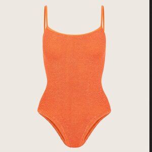 Hunza G Pamela One Piece Swimsuit (Orange)